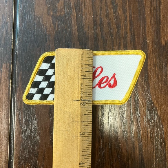 Vintage 1970’s Swiss Maid Quality Emblems Cursive Les Patch - Picture 4 of 4